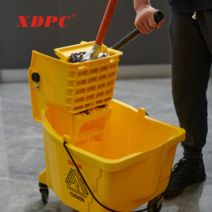 Serpillière plate avec panier plastique, pour le nettoyage - Product Image 3