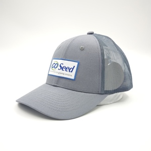 Gorras de Camionero Richardson 112 al por Mayor con Parche de Cuero Personalizado, Logotipo Bordado en Tela y Malla Trasera de 6 Paneles - Product Image 1