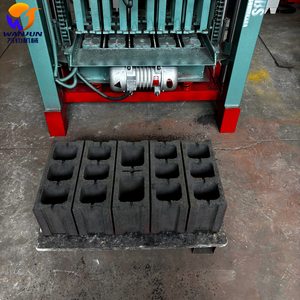 Macchina Mobile per la Produzione di Mattoni 4-35B + Macchina per Blocchi ad Alta Resistenza, Telaio in Acciaio Durevole per <span class=keywords><strong>Lavoro</strong></span> Continuo 24/7 - Product Image 4