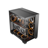 Antec C8 Full View Version ATX Computer Case Black Big Tower Case with Panel Window for Gaming in Stock