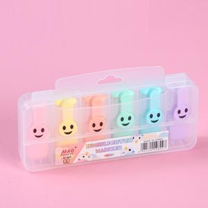 أقلام تحديد مخصصة على شكل آيس كريم صغير لطيف للرسم والتلوين مجموعة أقلام تحديد فنية - Product Image 5