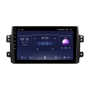 Prelingcar Android 10.0 NO 2 din DVD autoradio lecteur vidéo multimédia GPS Navigation pour Suzuki SX4 2006 2008-2011 2012 2013