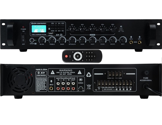 FA2350 350W USB SD BT Bluetoth MP3 Rack Public Address PA Amplifier