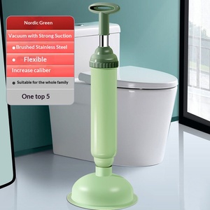 Déboucheur de toilettes instantané - Ventouse <span class=keywords><strong>pour</strong></span> toilettes en PVC <span class=keywords><strong>pour</strong></span> déboucher les blocages des tuyaux et des drains de toilettes - Product Image 6