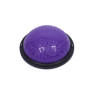 Pelotas de Ejercicio BOSU Personalizadas por el Fabricante, con Textura, en Forma de Hemisferio, con Relieve en Espiral, de PVC, para Entrenamiento de Yoga y Ejercicios - Product Image 1