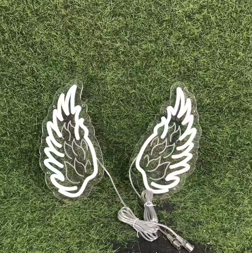 LED Neon Flex Sign with Acrylic Lamp Body Customizable Size for Wedding Decoration