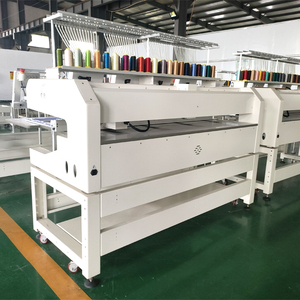 Phổ Biến Nhất 1200Rpm Tốc Độ Cao 12 15 Kim Cap Áo Sơ Mi Logo May Thêu Công Nghiệp Máy 4 Đầu Cho Bán - Product Image 4