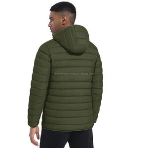 Veste matelassée d'hiver de haute qualité pour hommes, design personnalisable, parfaite pour le temps froid - Product Image 1