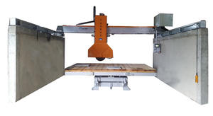 Máquina de Corte de Piedra de Alta Potencia de 22 kW y 3 Ejes con Cuchilla Única y Mesa Giratoria de 0-90° con Rodamientos para Cortar Bloques de Granito y Mármol - Product Image 2