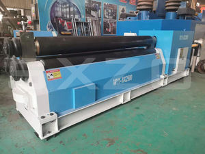 SANXIN, máquina de laminación mecánica de alta calidad, máquina de laminación CNC, máquina dobladora de 3 rodillos, máquina dobladora de 3 rollos - Product Image 2