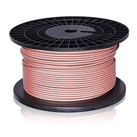 Câble coaxial flexible RG303 à perte ultra-faible, argenté, pour intérieur/extérieur, 50 ohms, avec gaine FEP bronzée à blindage simple