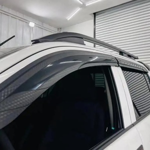 Pare-pluie latéral pour voiture KQD de haute qualité, design 3D en fibre de carbone, nouveau design, pare-soleil pour Toyota Hilux Revo - Product Image 4