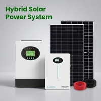 Système d'énergie solaire hybride photovoltaïque, générateur éolien, lampadaire éolien de type S, énergie éolienne gratuite 60W-30KW