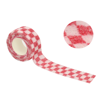 Bandage élastique non tissé respirant en acrylique à forte adhérence, motif personnalisé pour les entorses des doigts, des chevilles, des genoux, des poignets et l'utilisation animale (chiens, chats, etc.)