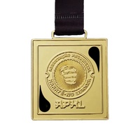 Médaille de récompense sportive gravée, finition or, logo OEM personnalisé, best-seller, souvenir pour la natation, le volley-ball, le marathon, les compétitions