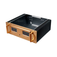 Boîtier d'extrusion en alliage d'aluminium sur mesure, boîte de sortie, dissipateur thermique, boîtiers électriques DIY, protection IP45, services d'usinage CNC