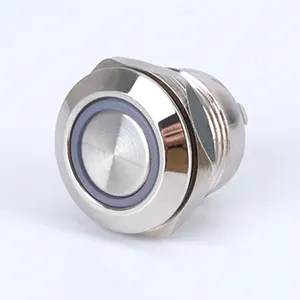 Metal Knob Switch Power button Switch with Keys Rotary Switch Indicator 16mm 19mm 22mm 2/3 Positions on OFF 1NO1NC 3/6 Pin 3A CE