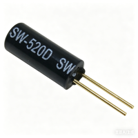 Saklar Getar Xinxing SW-520D, Saklar Tilt Sudut Bola Berlapis Perak Sensitivitas Tinggi untuk Mainan Elektronik