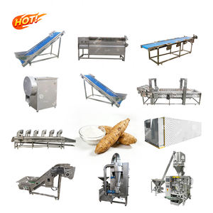 Cassava Flour Processing Machine Plant Cassava Flour <b>Production</b> <b>Line</b> Konjac Potato Powder Making Machine - Product Image 3