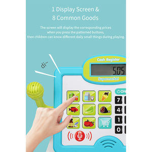 Juguete de Caja Registradora para Niños de Gran Venta de la Fábrica FiveStar, Juguete Educativo de Compras en Supermercado con Efectos de Sonido y Luz, Hecho de Plástico - Product Image 5