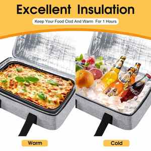 Insulated Casserole Carrier Portable Casserole Carrier for Hot or Cold Food Lunch Tote Warmer or Cooler Bag - Product Image 3