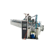 Fenêtre en bois porte cadre meubles Pvc placage profil emballage Machine profil stratification Machine colle froide et colle chaude
