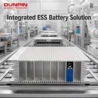 Boîtier de batterie de stockage d'énergie en aluminium 6061-T6 sur mesure – Extrusion de précision, découpe, perçage CNC et services de soudage