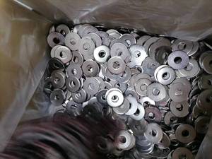 M10 <span class=keywords><strong>DIN</strong></span> 9021 Acero inoxidable A2 Arandela Acero DIN440 ISO7094 ISO7093 Q402 2017 DIN9021 M24 Arandela oxidada negra - Product Image 6