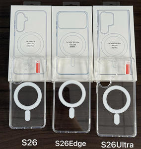 Cover Posteriore Trasparente Antishock con Ricarica Wireless Magnetica per <span class=keywords><strong>Samsung</strong></span> S26 Ultra S25 S24 <span class=keywords><strong>S23</strong></span> con Confezione di Vendita - Product Image 2
