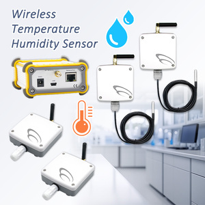 Système de capteur de température et d'humidité sans fil pour laboratoire, surveillance des données à distance via application pour les expériences de laboratoire et le stockage de réactifs - Product Image 1