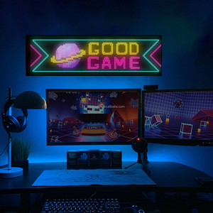 32x128 lập trình thiết kế ứng dụng điều khiển cửa hàng kỹ thuật số biển IP65 linh hoạt LED ma trận tấm màn hình LED cho các cửa hàng quảng cáo - Product Image 2