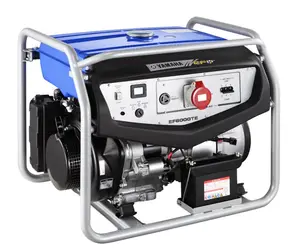 Yamaha EF6000TE 5.0KVA four stroke single three phase electric starting standard Gasoline generator