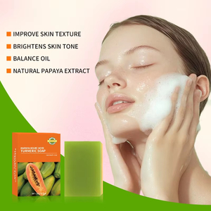Jabón de Baño OEM de 70g-115g para el Cuidado de la Piel de Adultos, Jabones Naturales de Papaya, Melocotón, Sandía y Uvas - Product Image 2