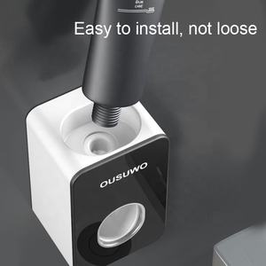 Distributeur de <span class=keywords><strong>dentifrice</strong></span> rectangulaire, OEM & ODM, 11x7x6cm, gris, noir, désinfection automatique, distributeur de <span class=keywords><strong>dentifrice</strong></span> - Product Image 5