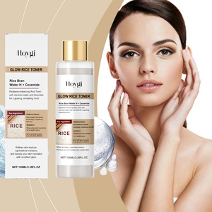 Tonique de riz OEM 100 ml, céramide, niacinamide, solution éclaircissante personnalisée pour les peaux ternes - Product Image 4