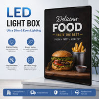 Boîte lumineuse publicitaire LED à tirage direct usine, économe en énergie, pour affichage mural intérieur, boîte à affiches éclairée