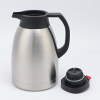 Vente chaude Double Paroi Isolé Sous Vide Coloré En Acier Inoxydable Thermos Thé Cafetière Pour Carafe À Café Thermique