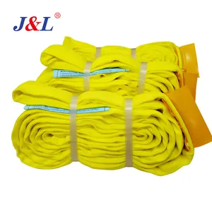 Julisling RK01 3000kgs Dây Đeo Mạng Vô Tận Bằng Nylon Dây Đeo Tròn Mềm Chất Lượng Cao Nhà Cung Cấp Sản Phẩm Có Độ Bền Cao