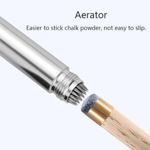 2合1台球斯诺克金属夹板刺刀工具，带台球粉笔支架，用于袋装台球棒 - Product Image 4