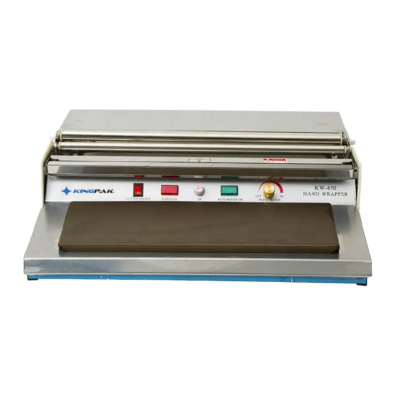 Cling Film Wrapping Machine KW450 Small Hand Cling Film Wrapping Machine For Food Pallet