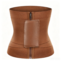 Ceinture de sudation sans couture à maintien ferme pour femme, gaine amincissante pour la taille et le ventre, effet sudation pour la perte de poids