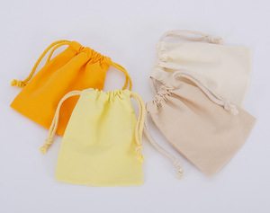 <span class=keywords><strong>Sac</strong></span> fourre-tout en toile durable <span class=keywords><strong>de</strong></span> couleur unie, taille personnalisable, avec fermeture à cordon, <span class=keywords><strong>sac</strong></span> <span class=keywords><strong>de</strong></span> shopping moyen - Product Image 5