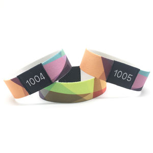 Toptan fabrika fiyat yumuşak Polyester elastik bileklik kumaş bileklik moda - Product Image 1