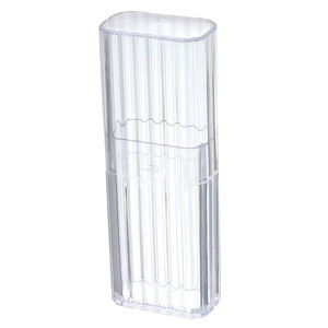 Mini Plastic Storage Box Rectangle Portable Travel Cosmetic Jewelry Organizer White And Blue 0 1L Desktop Storage <b>Bin</b> - Product Image 5
