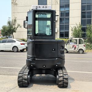 Mini excavadora 3,5 toneladas de gasolina diesel Bagger con cabina y aire acondicionado Piloto hidráulico Excavadora Ingeniería grande - Product Image 3