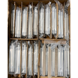 Cilindro neumático de aire de pistón telescópico de doble efecto Iso 15552, serie DSBC DNC, FESTOs, DSBC, - Product Image 5