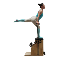 Chaise Wunda en bois pour Pilates, équipement commercial réglable pour studio de Pilates, fourni par MJD Factory