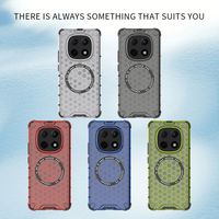 Funda Protectora Trasera Resistente con Airbag para Redmi 15C Note 15 Pro Plus, Compatible con Carga Inalámbrica Magnética