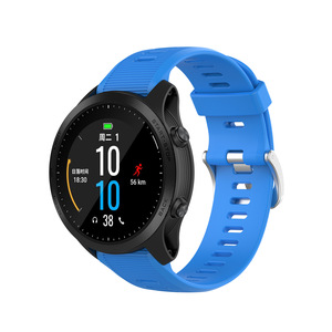 Bracelet en silicone sport pour Garmin <span class=keywords><strong>Forerunner</strong></span> 965 955 Solar <span class=keywords><strong>945</strong></span> <span class=keywords><strong>935</strong></span> 745, bracelet de montre 22 mm, bracelet de remplacement - Product Image 4