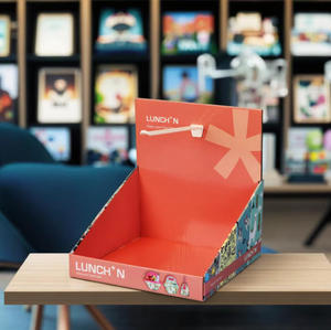 Tùy chỉnh cao cấp xách tay hiển thị các tông <span class=keywords><strong>box</strong></span> với Glossy cán cho siêu thị truy cập sử dụng - Product Image 2